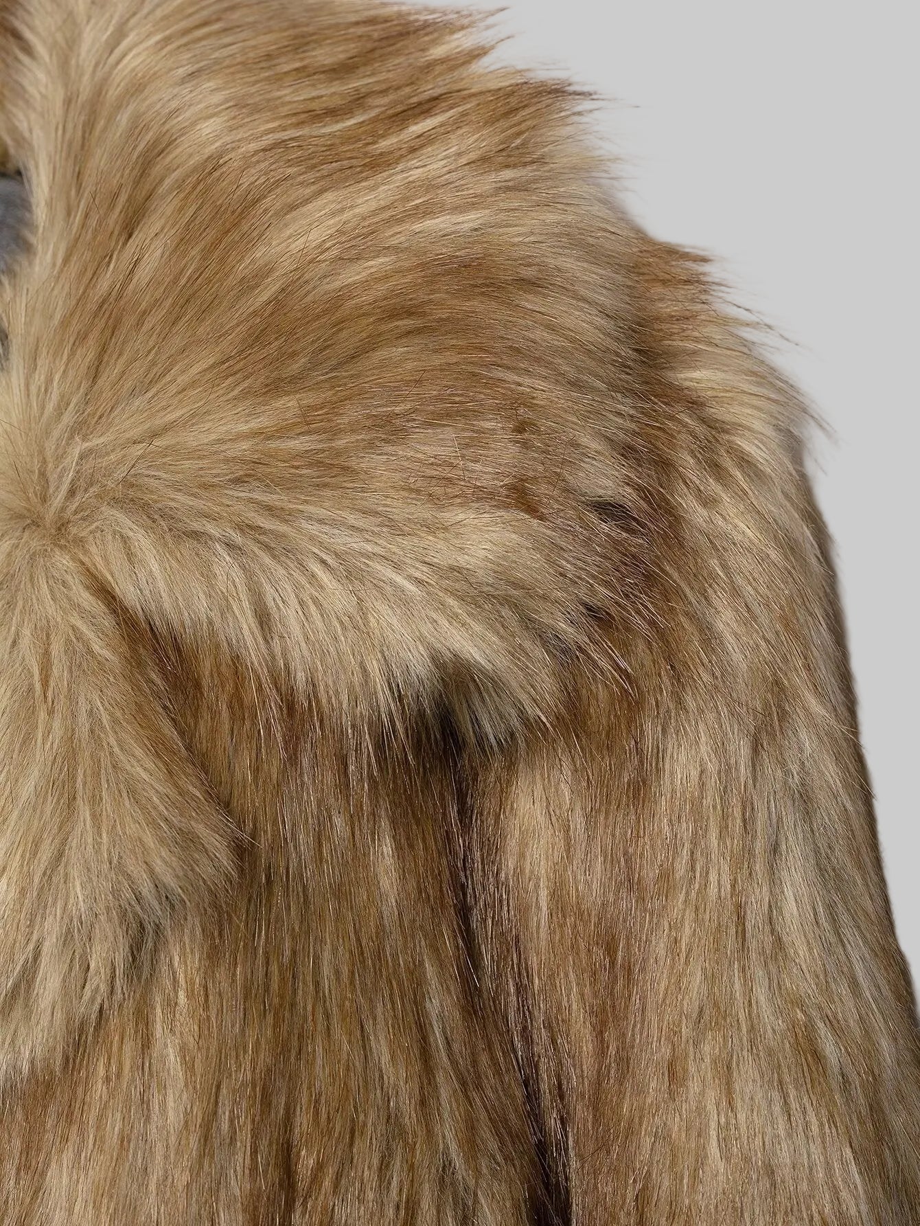 Casual Faux Fur Effect Short Coat for Women