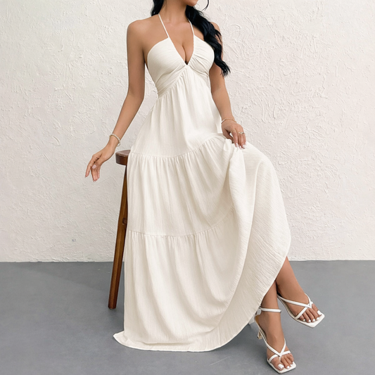 Vestido Largo Aura Paloma