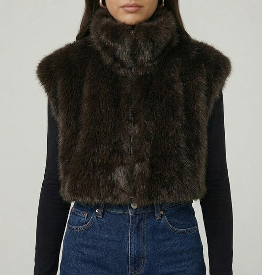 Chaleco Pelo Luxe