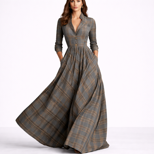 Vestido Amélie Plaid