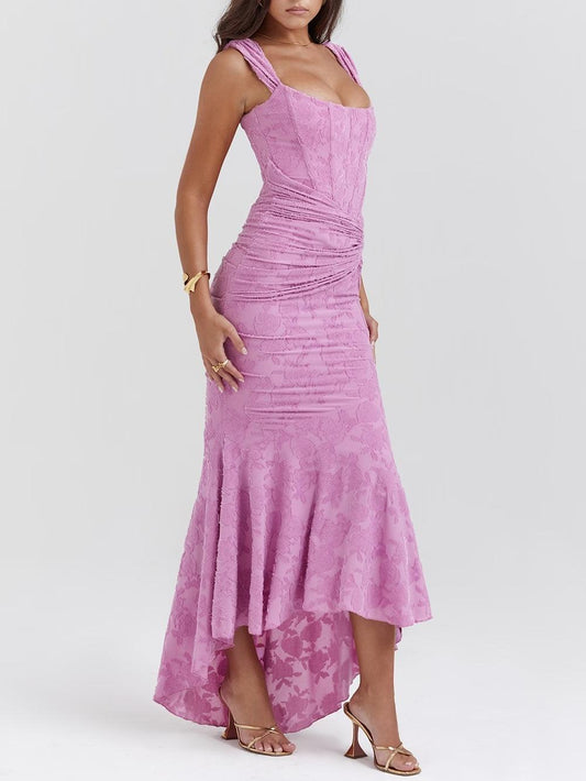 Vestido Maxi Rosé Allure