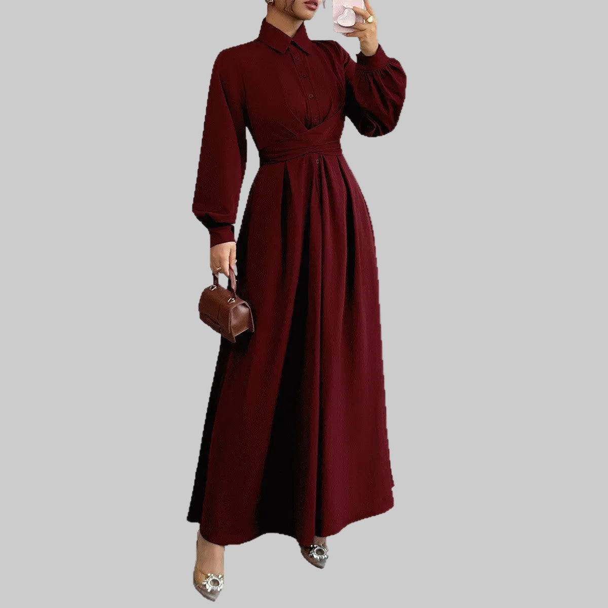 Vestido Largo Elegante Commuter