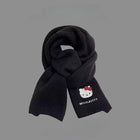 KT Cat Scarf Black