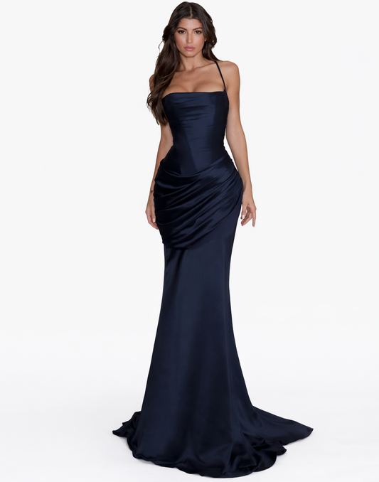 Vestido Largo Ivory Sculpt