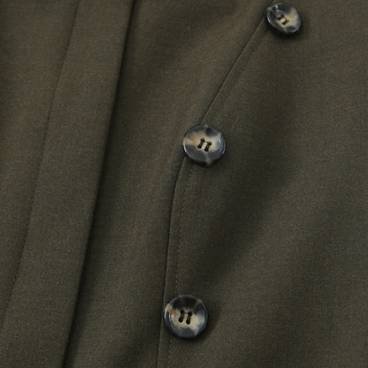 Vestido Corto Tailored Olive Élise