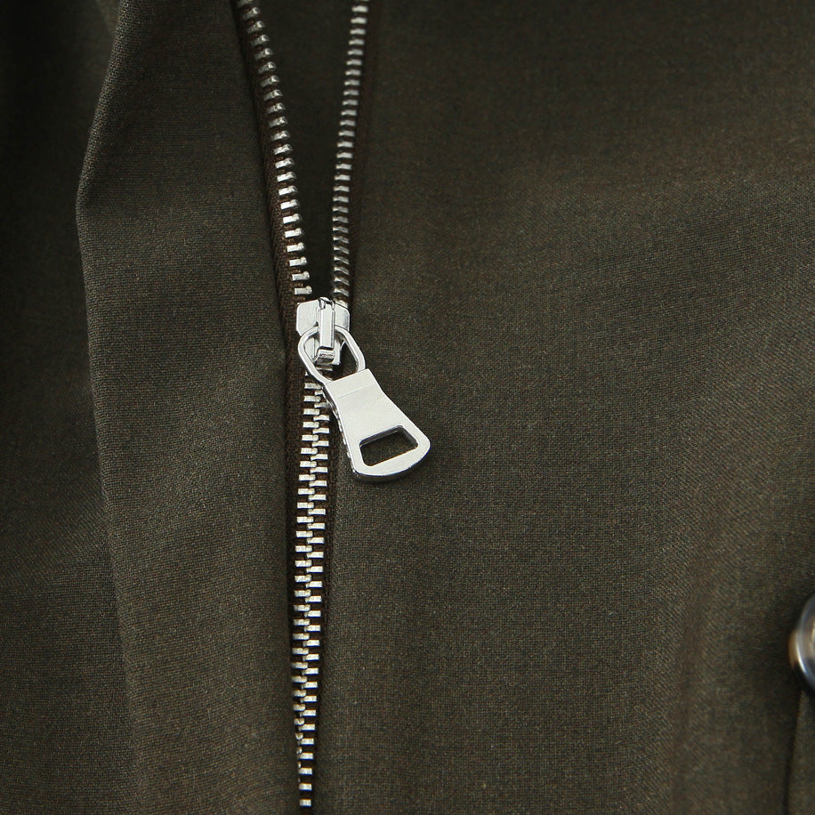 Vestido Corto Tailored Olive Élise