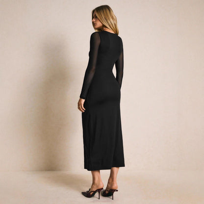 Vestido Largo Noir Élégance