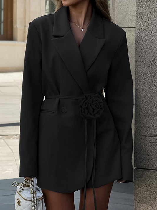 Vestido Blazer Noir Élégance