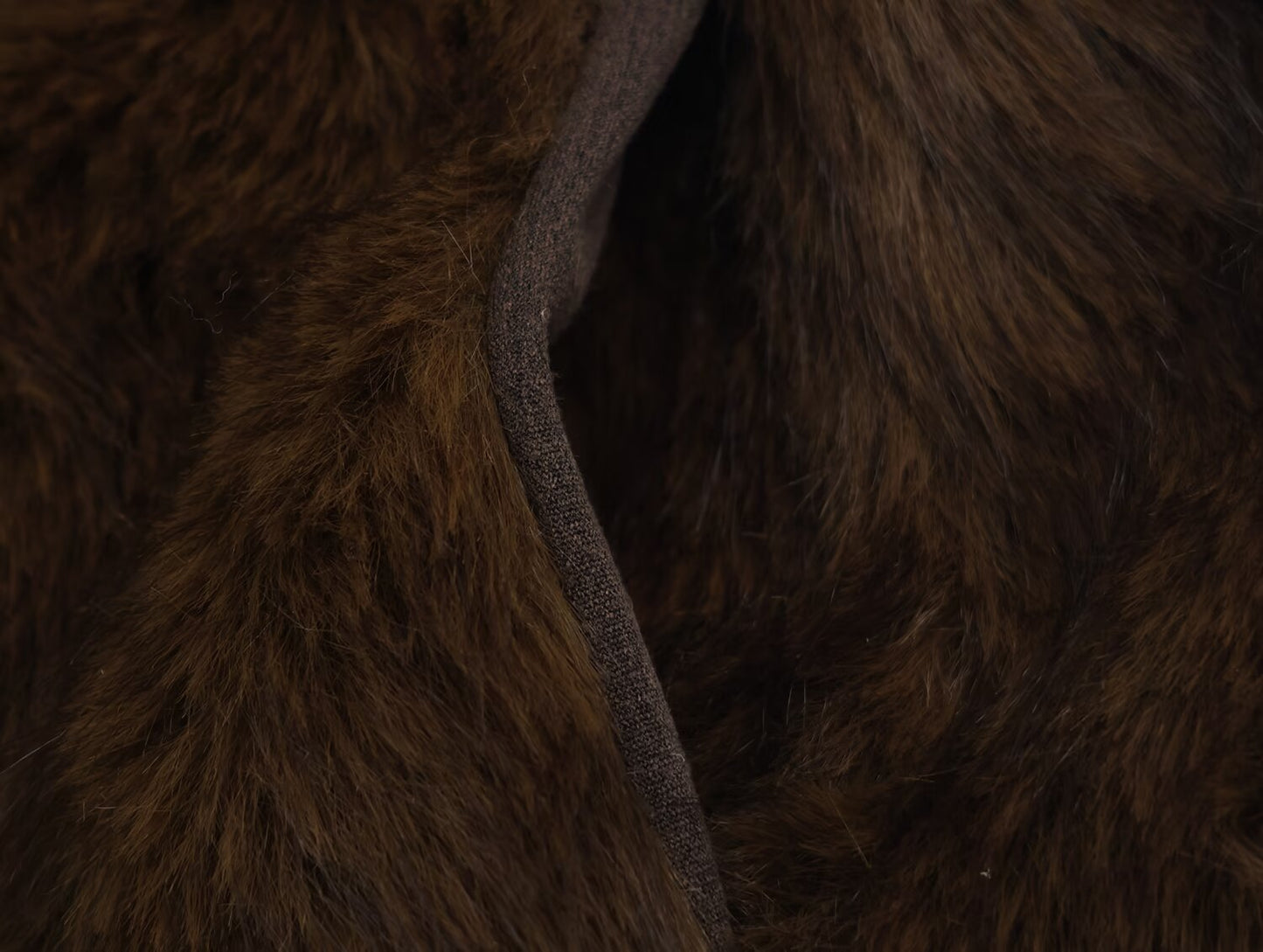 Chaqueta Reversible Pelo Luxe