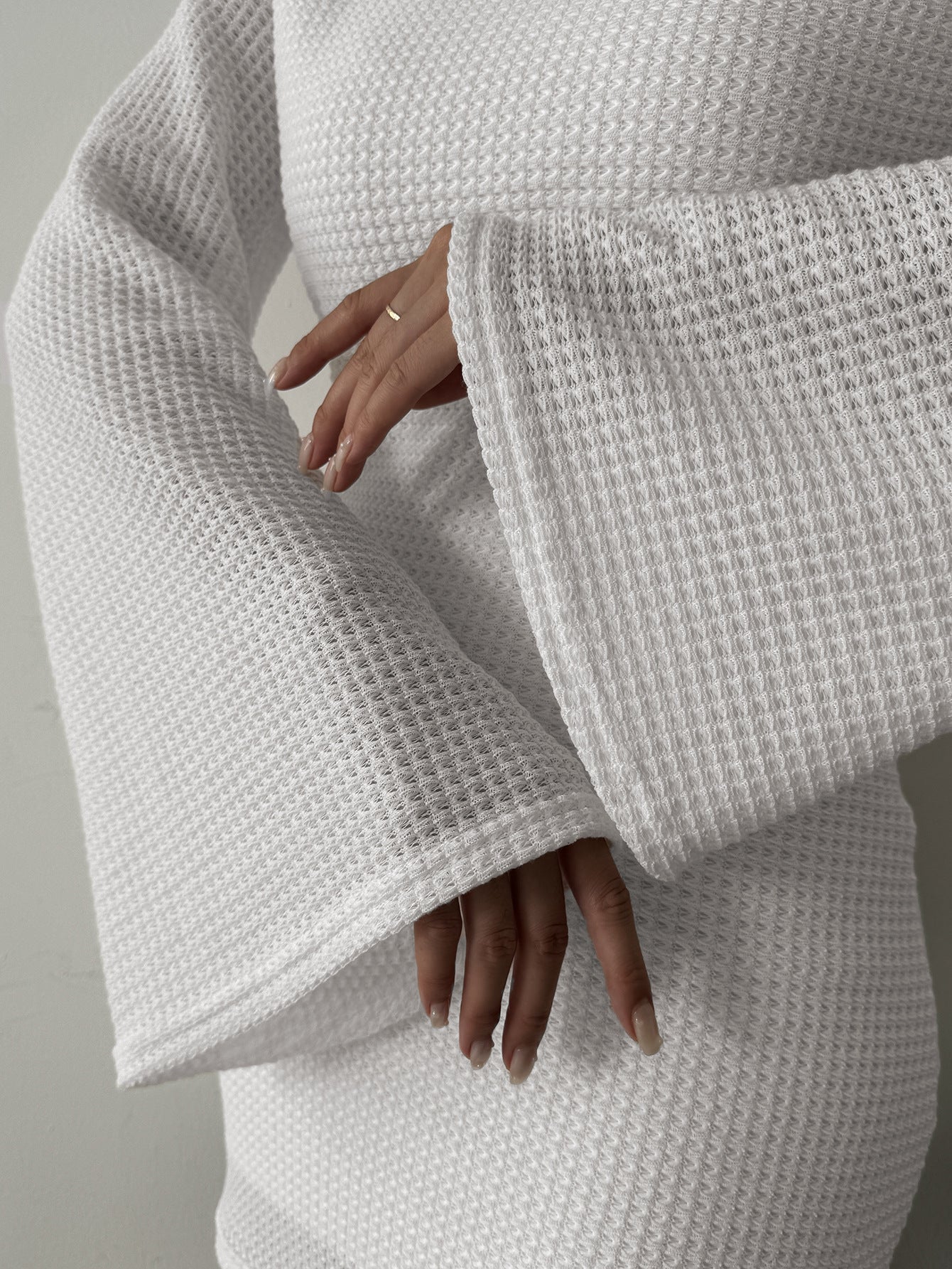 Vestido Midi Blanc Aura