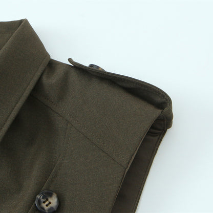 Vestido Corto Tailored Olive Élise