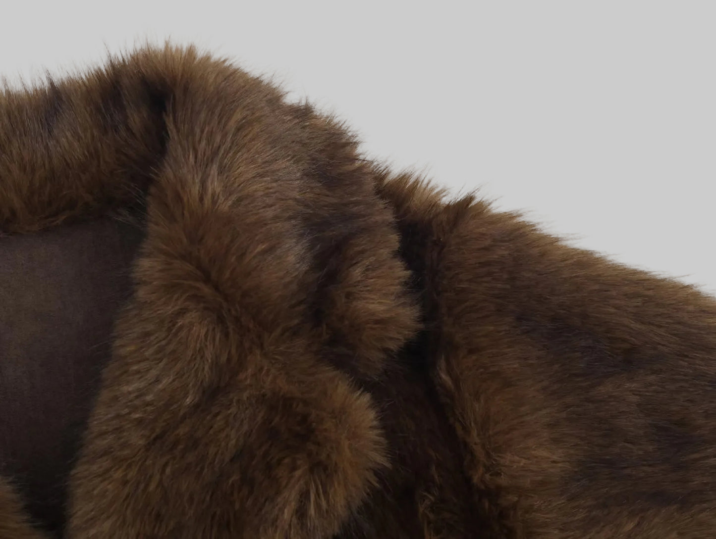 Chaqueta Reversible Pelo Luxe