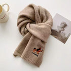 Cute Dog Scarf Khaki