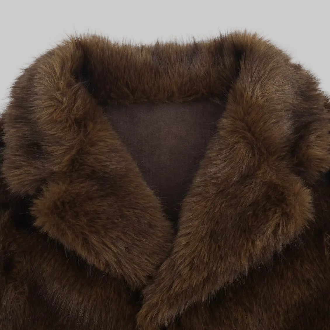 Chaqueta Reversible Pelo Luxe