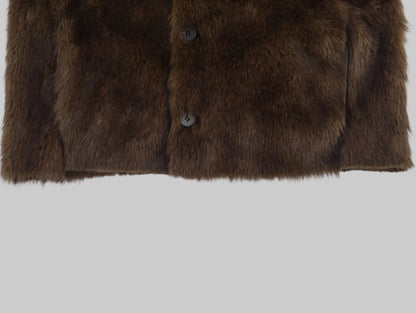 Chaqueta Reversible Pelo Luxe