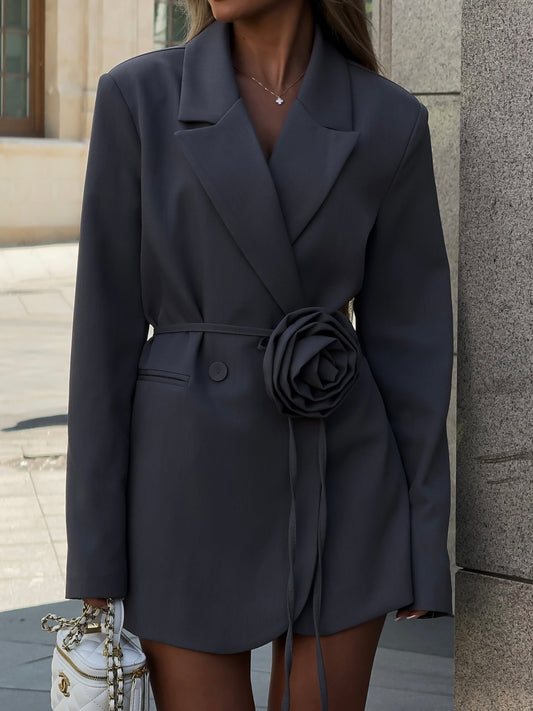 Vestido Blazer Noir Élégance