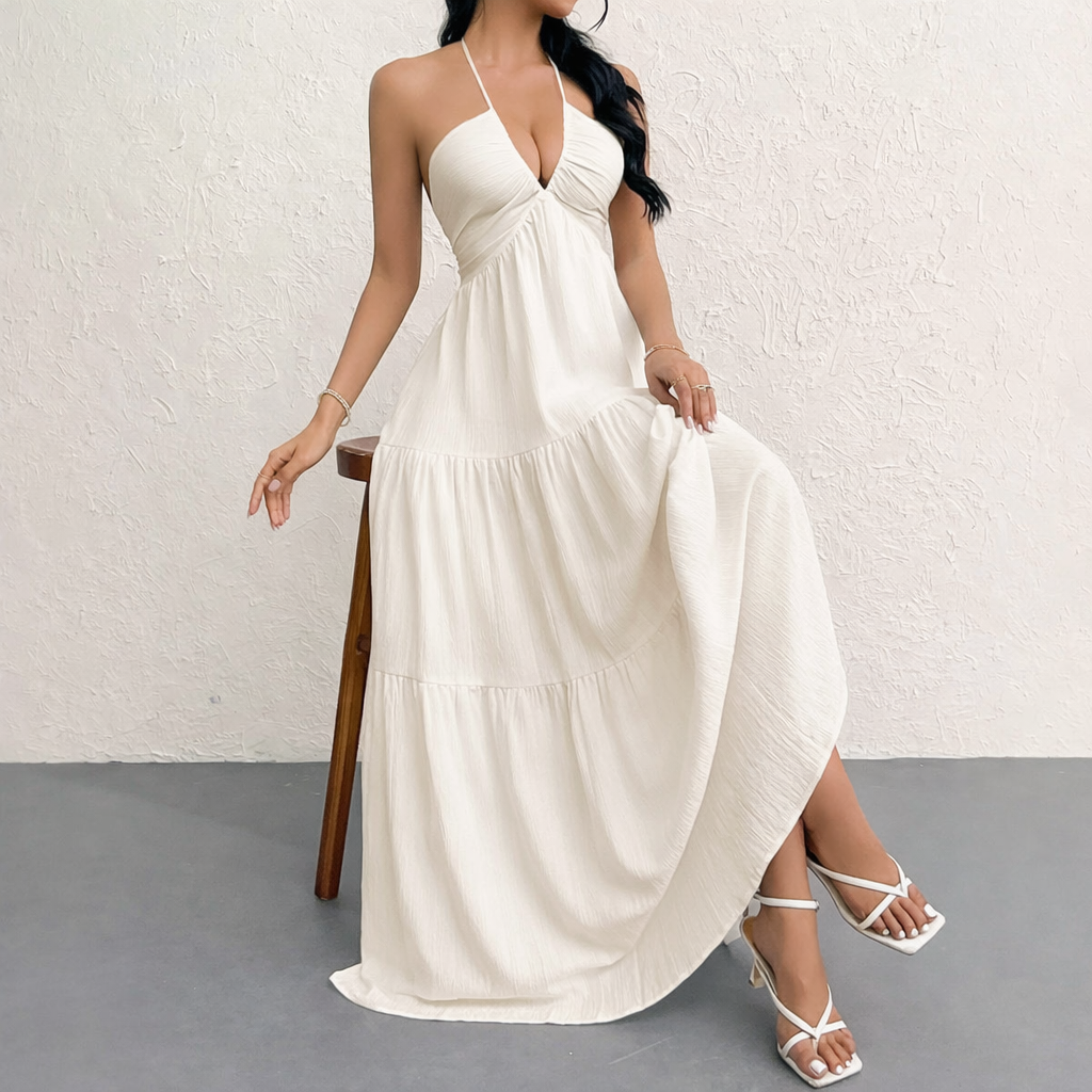 Vestido Largo Aura Paloma