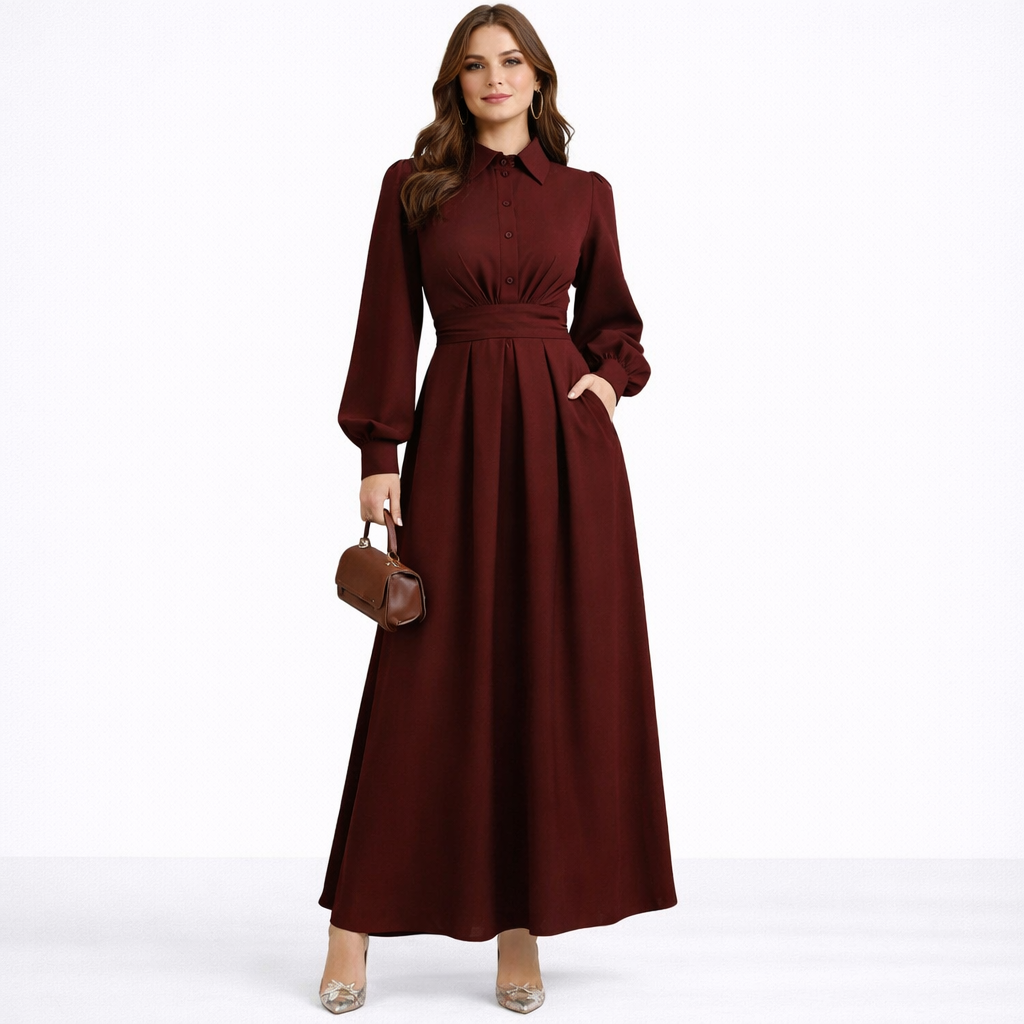 Vestido Largo Elegante Commuter