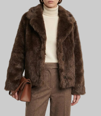 Chaqueta Reversible Pelo Luxe